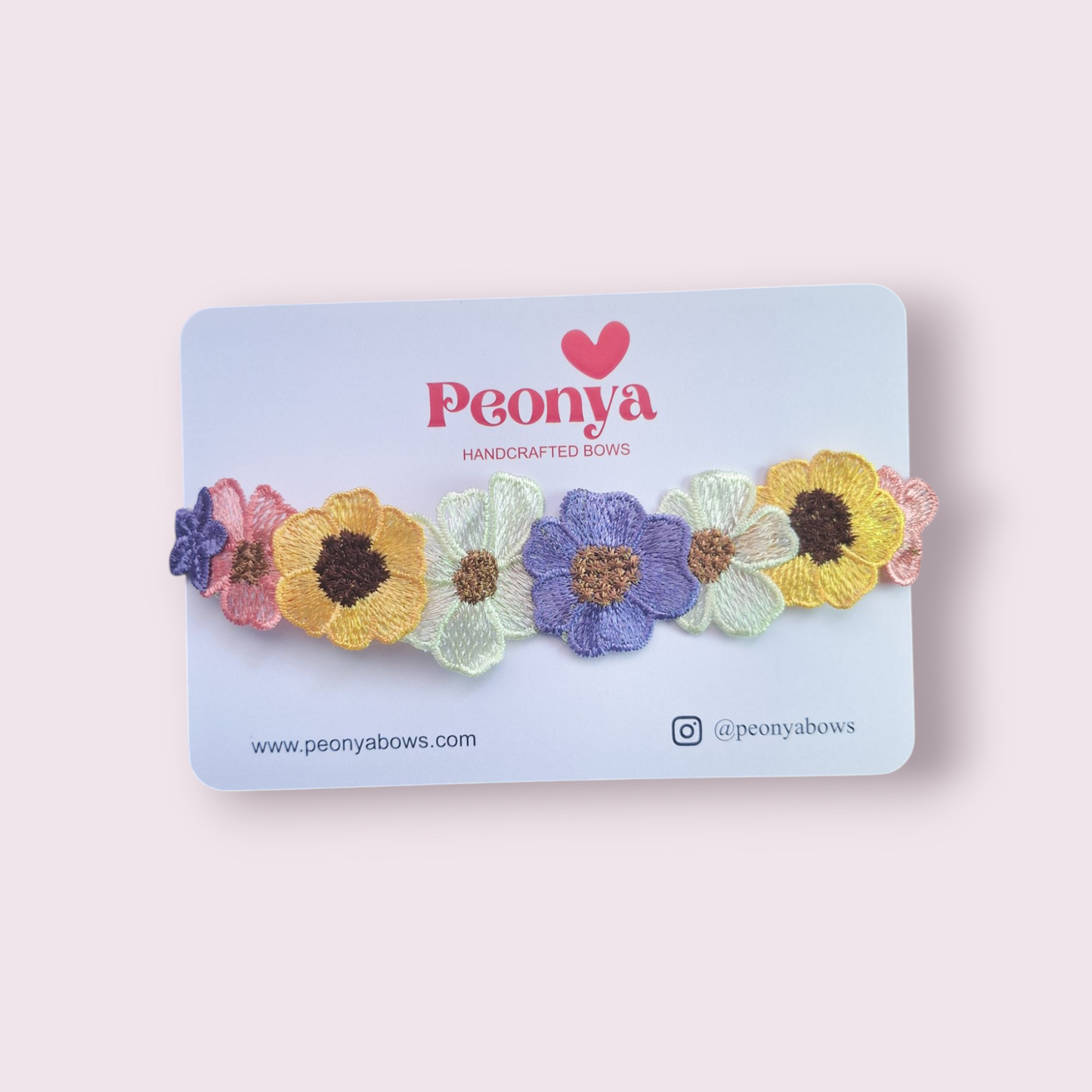 Bandita Flores Bordadas Multi Pastel