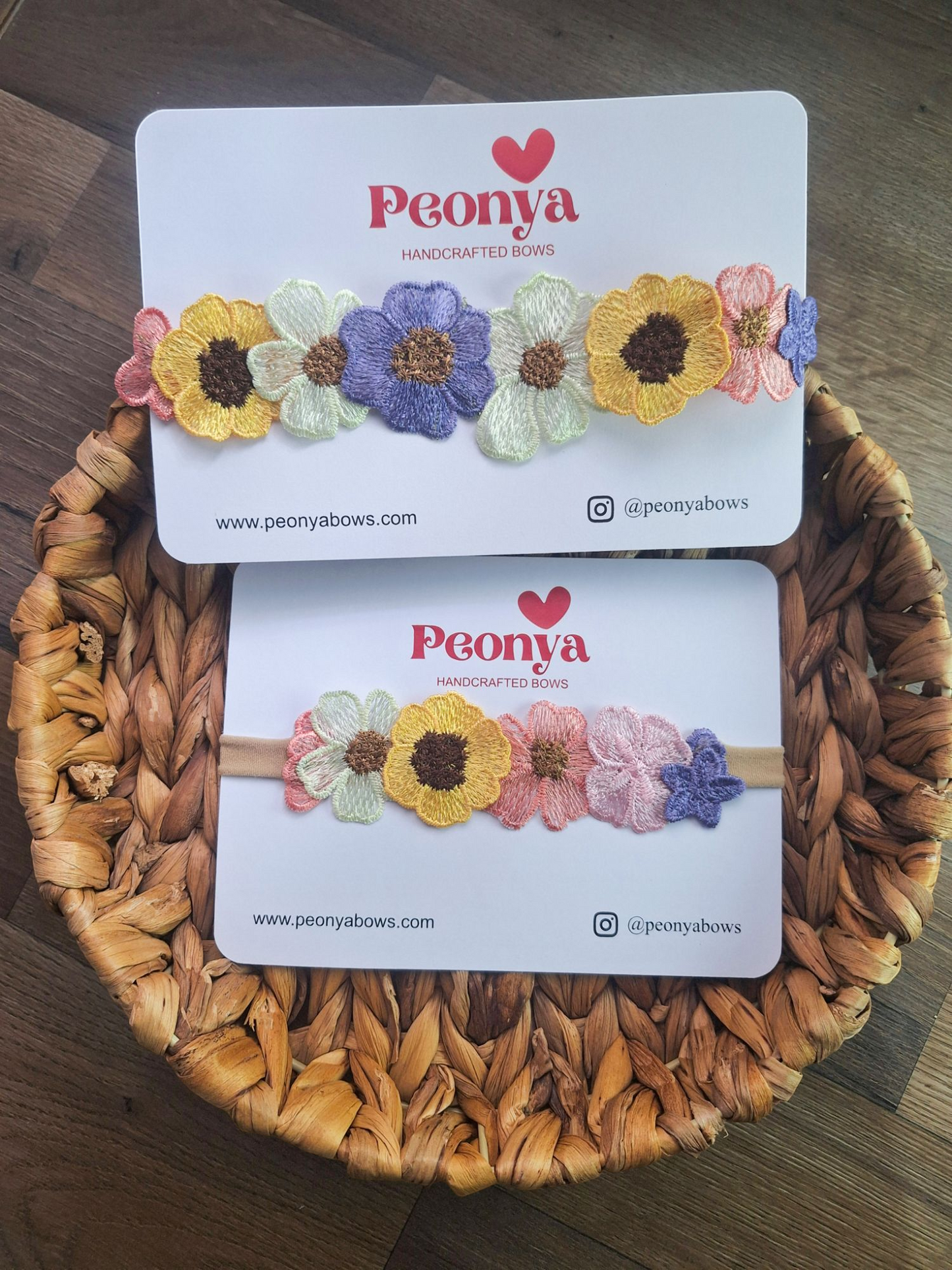 Bandita Flores Bordadas Multi Pastel