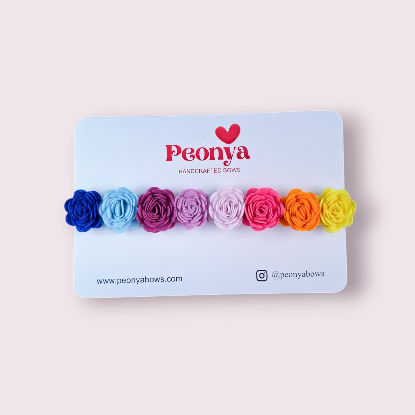 Bandita Flores Fieltro Multicolor