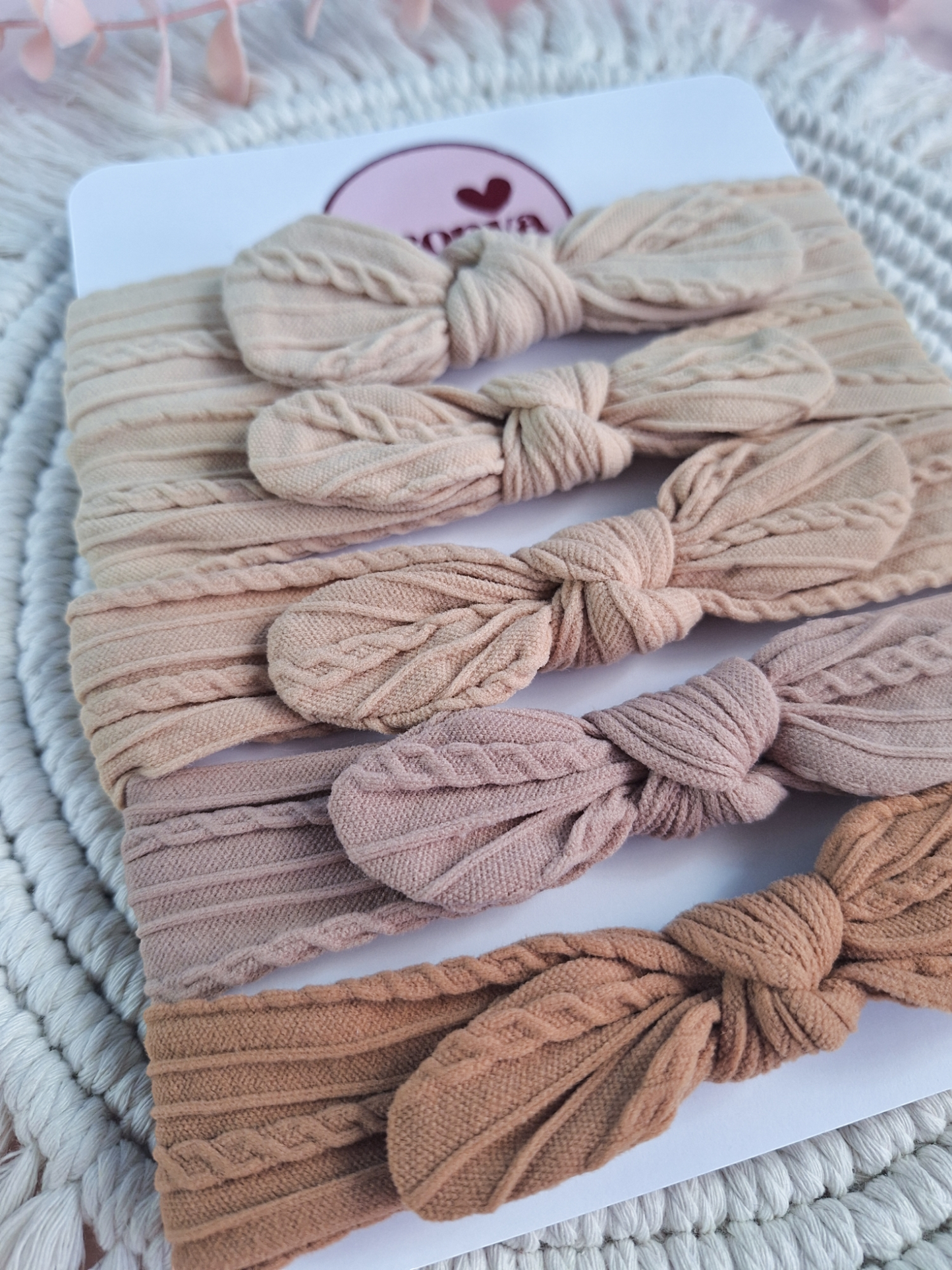 Tiara Skinny Textura Tonos Nude