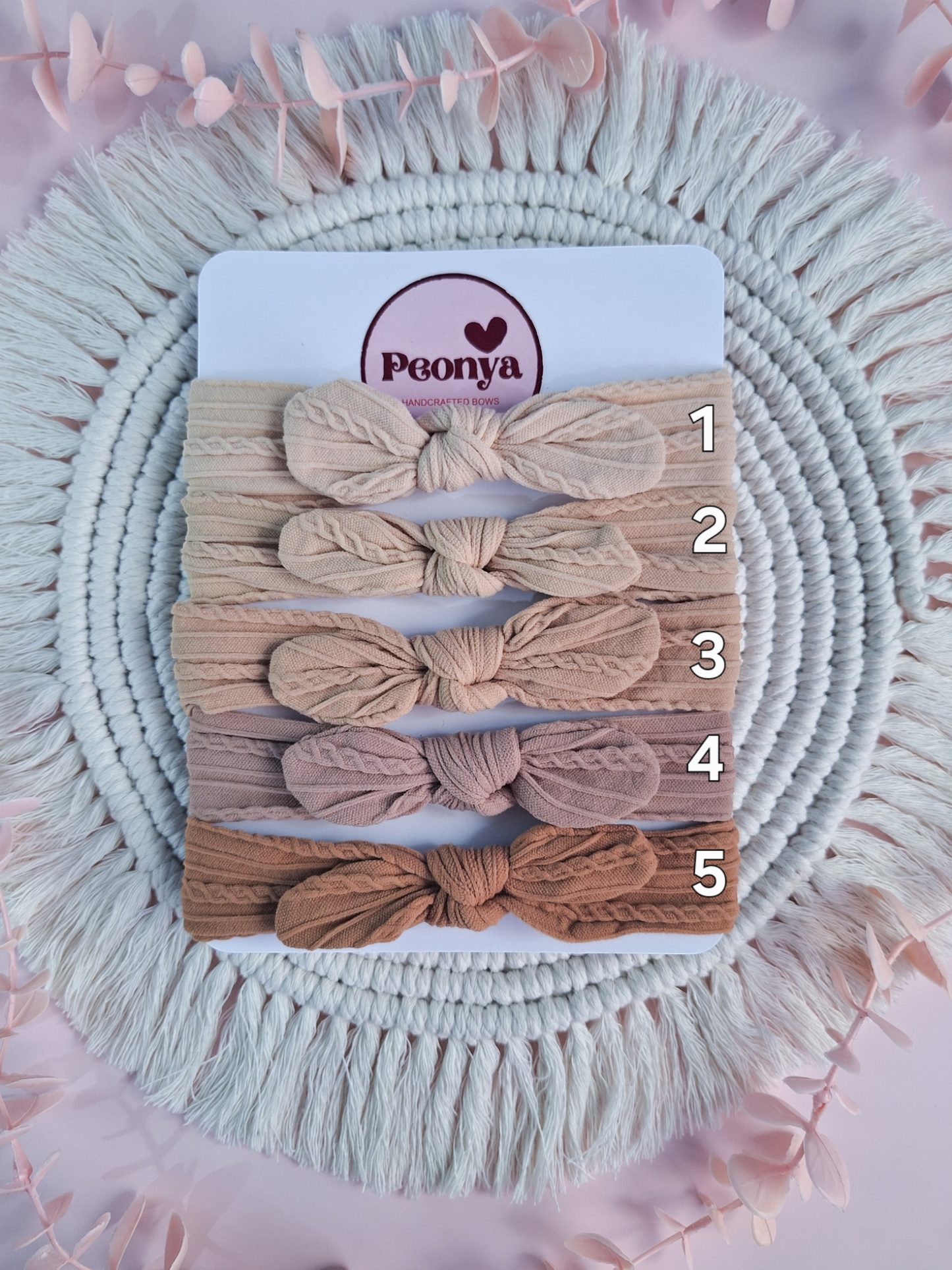 Tiara Skinny Textura Tonos Nude